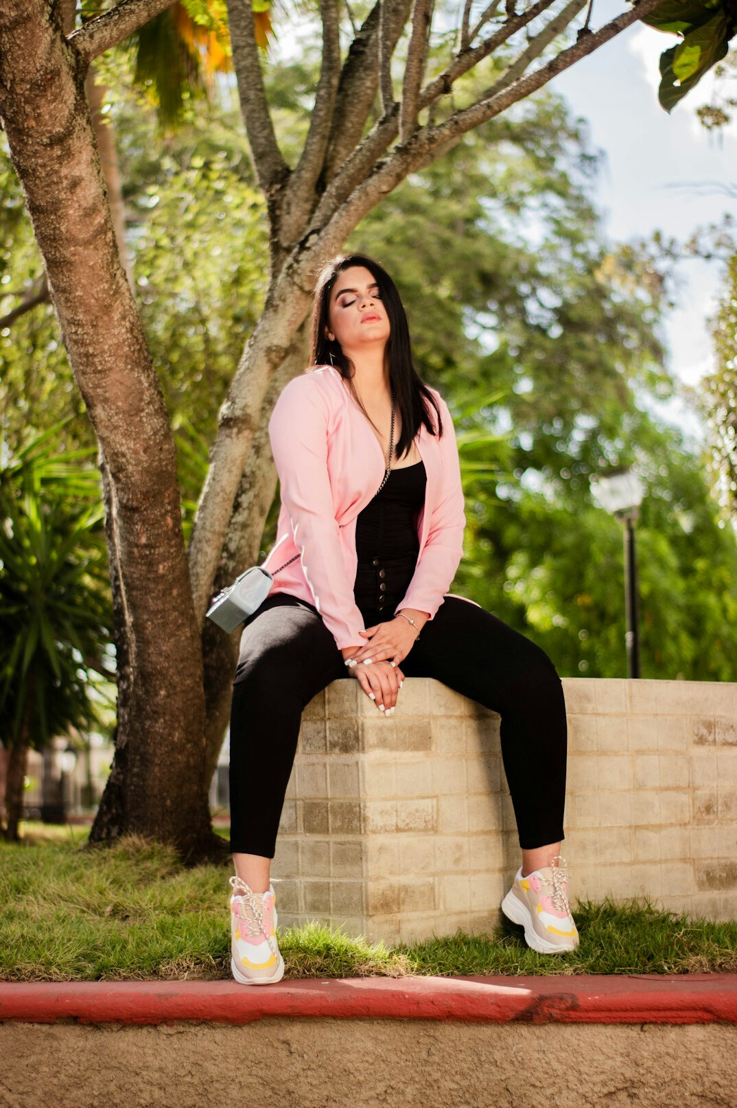 Studio portrait of a Latina Brazilian woman public speaking coach