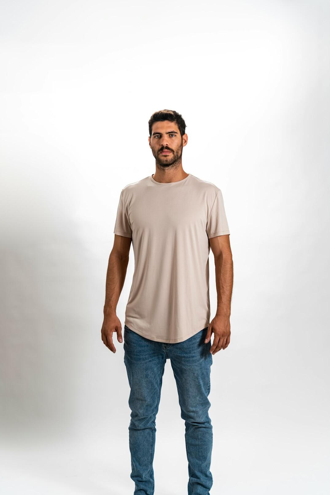 Studio portrait of a Latino Brazilian man leadership mentor